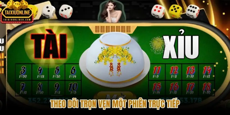 Quy trình tài xỉu livestream từ đếm ngược đến kết quả
